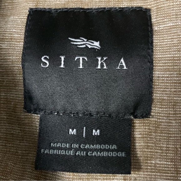 Sitka Shirt Mens M Ambary Hemp Long Sleeve Button Up Preppy Outdoor Gorpcore - Picture 14 of 16